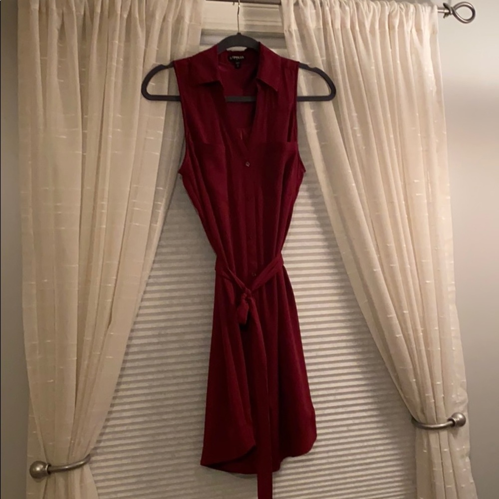 Express dress button up